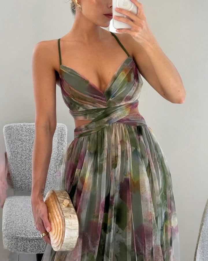 Giselle | Kukallinen maxi-mekko