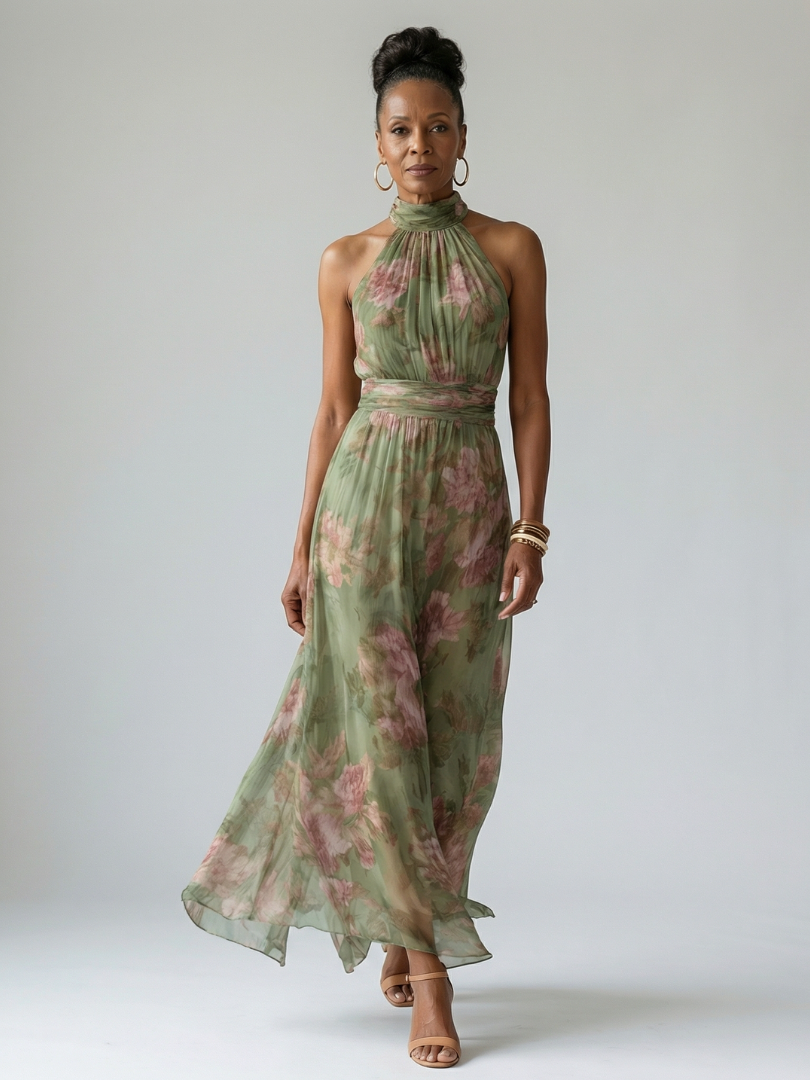 Joana | Maxi Mekko Olkaimilla ja Pleatilla