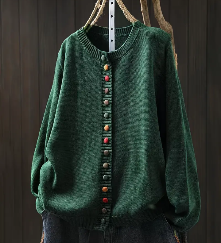 Esmeralda - Tyylikäs Neuletakki