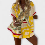 Filipa - Lyhyt Leopardi Chic - Asu