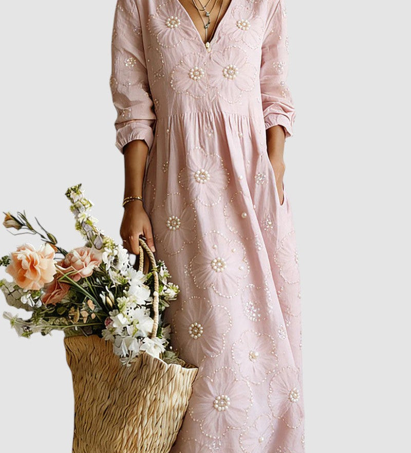 LENA | KUKKAKUVIOLLINEN MIDI-MEKKO