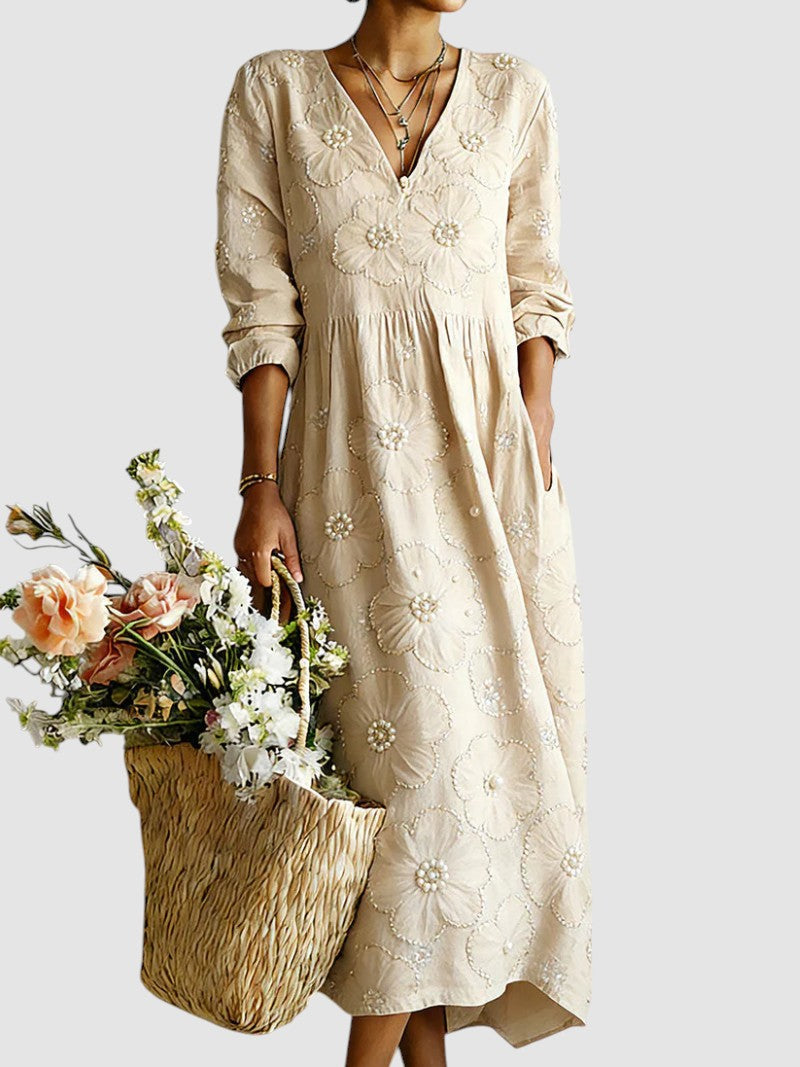 LENA | KUKKAKUVIOLLINEN MIDI-MEKKO