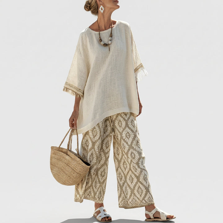 Eduarda - Boho chic elegantti setti
