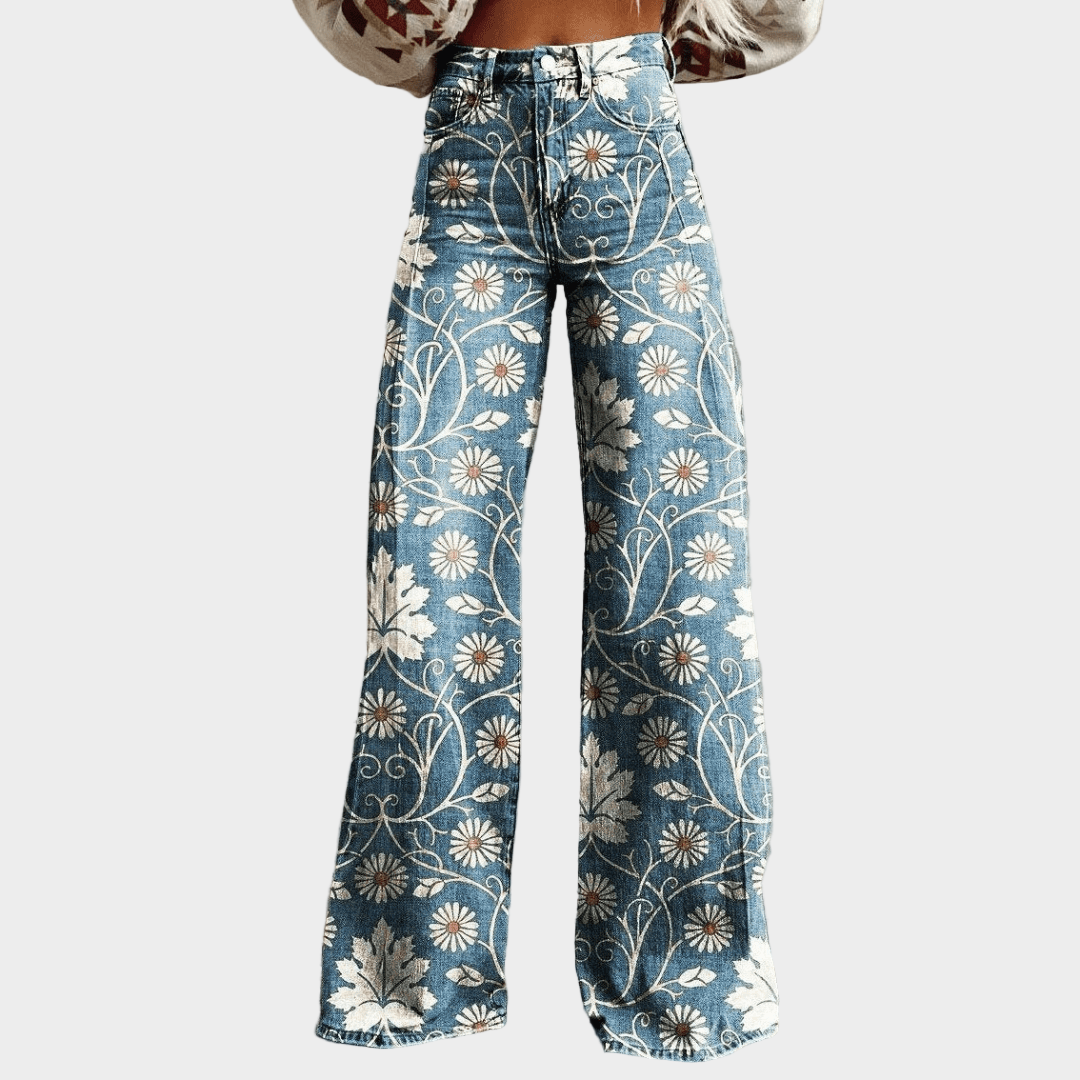 Boho vintage-housut