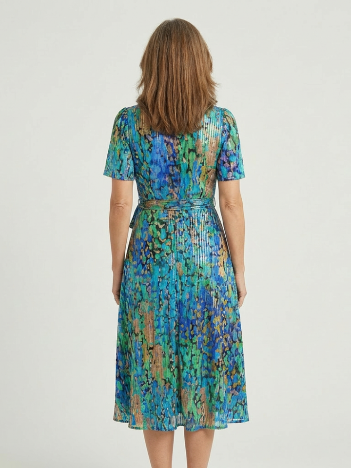 Chloé | Midi Mekko Abstraktilla Kuviolla