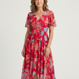Chloé | Midi Mekko Abstraktilla Kuviolla