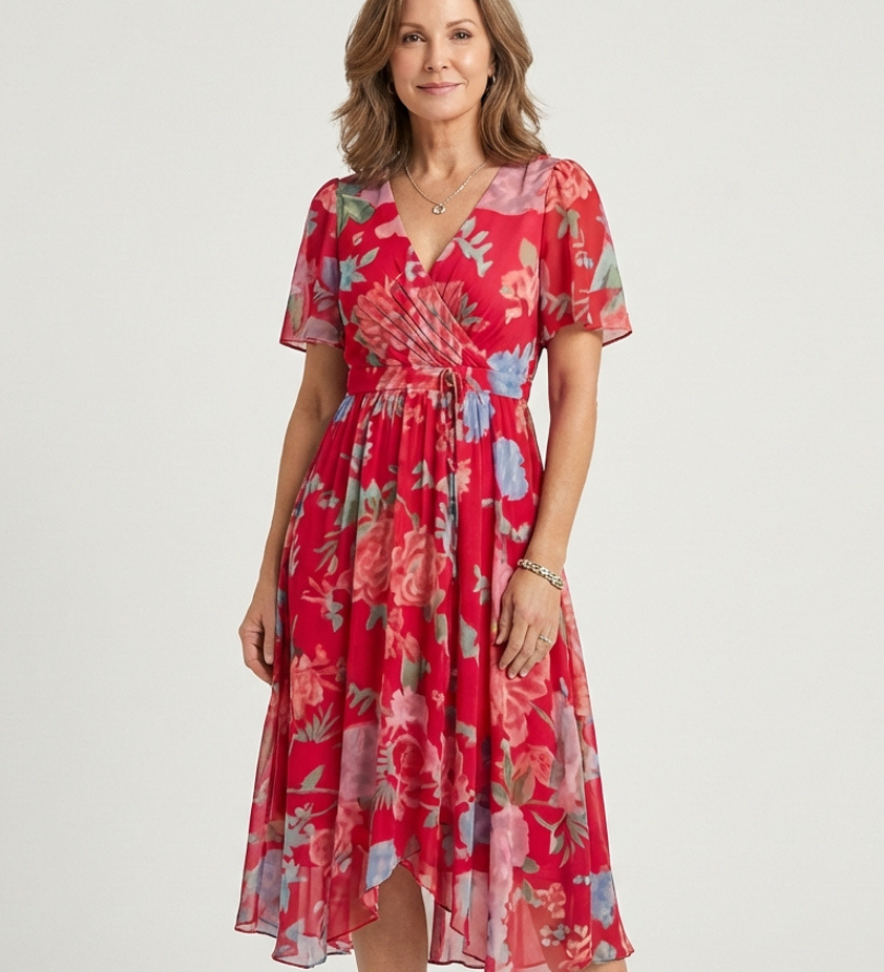 Chloé | Midi Mekko Abstraktilla Kuviolla